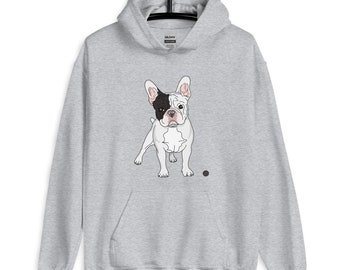 Unisex Hoodie French Bulldog