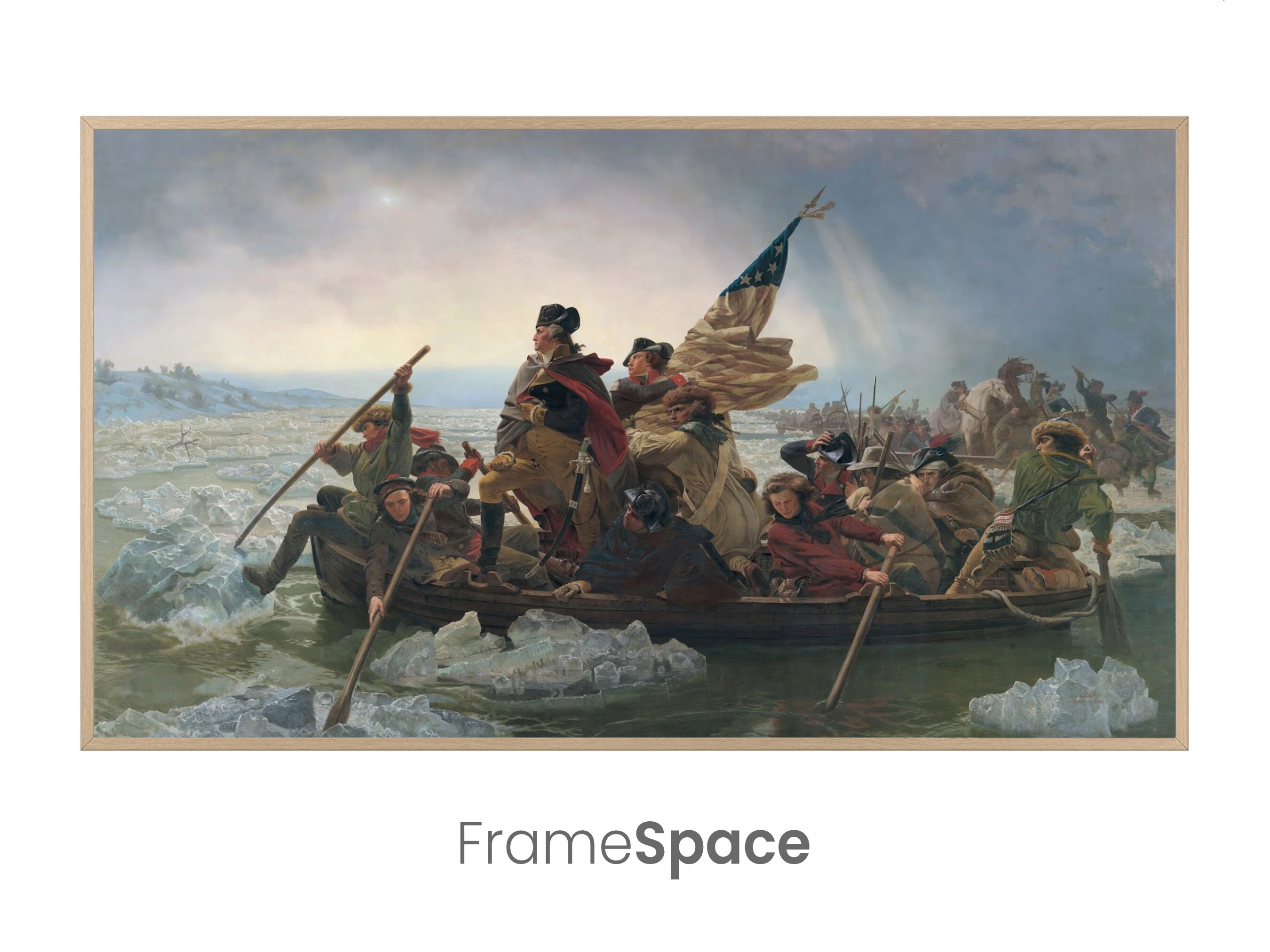 George Washington Framed - Etsy