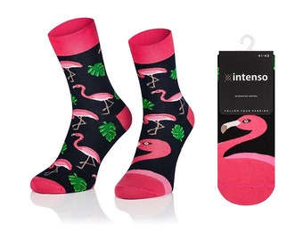 Flamingo Socks For Kids - Cotton, Colorful & Funny | ® Sockswear