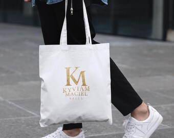 Personalized Cotton Canvas Tote Bag – Custom Logo, Business Branding
