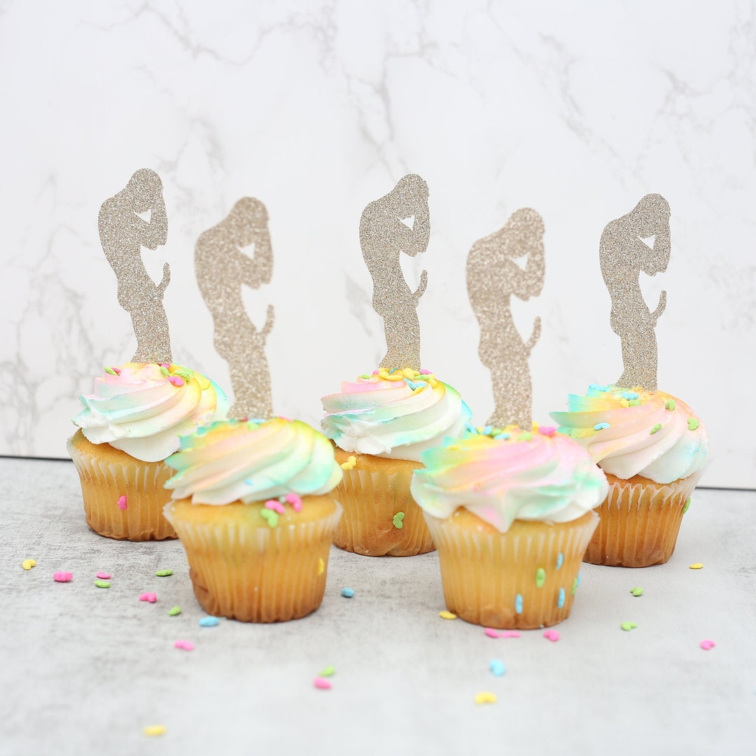 Bachelorette Cupcake Toppers Bachelorette Decorations Etsy