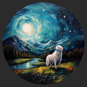 Wasserdichter Vinyl-Sticker Pyrenäen-Hund, stolzer Pyrenäen-Hund, stolzer positiver Stil Version 3
