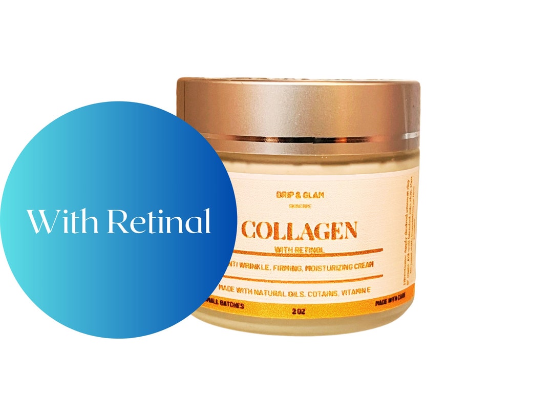 Collagen Face Cream Retinol Cream/ Anti Wrinkle Age Defying Etsy