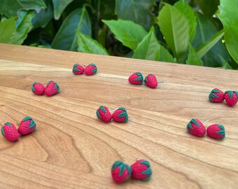 Strawberry Stud Earrings