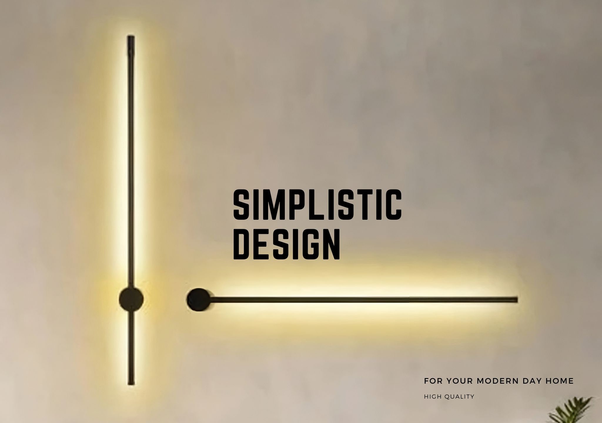 Linear LED Wall Lamp Minimalist Decorative LED Light