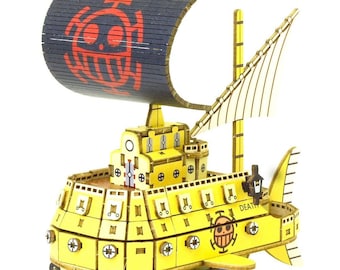 トラファルガー・ローの海賊船、ポーラー・タング潜水艦、デジタル