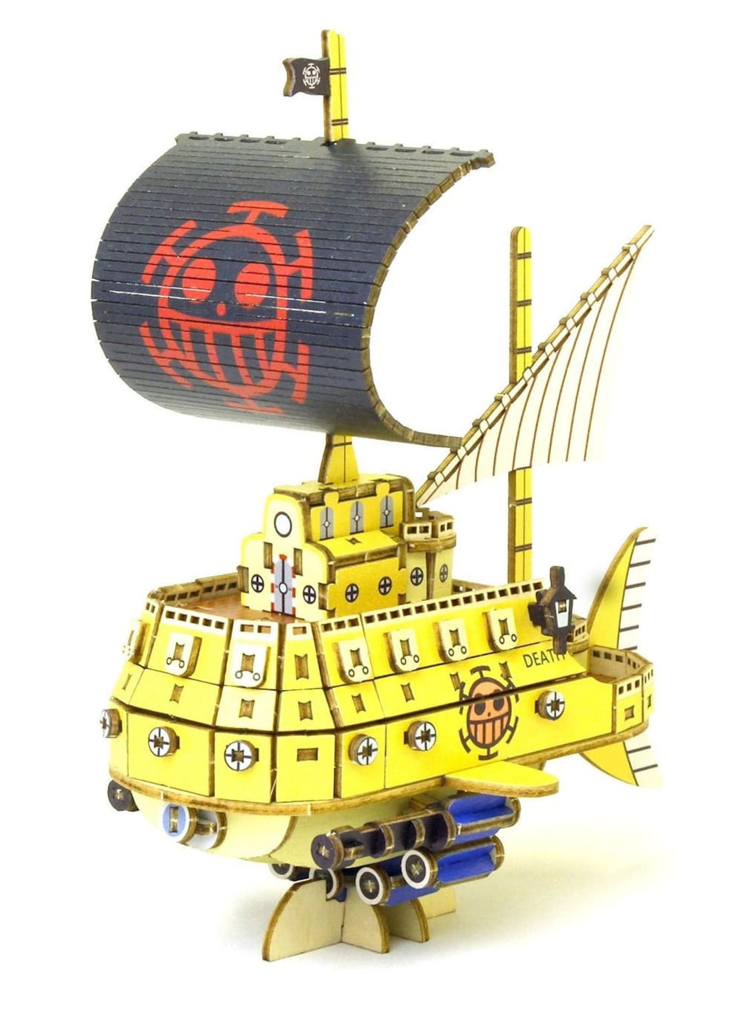 Trafalgar Law Polar Tang Submarine Pirate Ship, Digital File