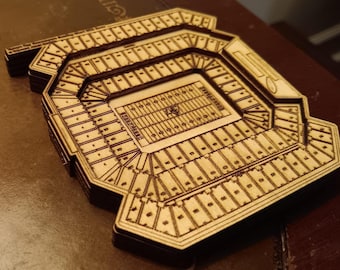 Raymond James Stadium SVG | Tampa Bay Buccaneers NFL Stadium Map | Laser Cut File | Glowforge SVG Template | wall art