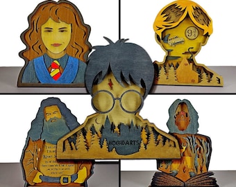 Magic school multilayer file pack, wizard children. For fans and collectors
