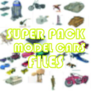 MAQUETAS, megapack, archivos, planos moldelismo, pack avanzado, corte laser, listo para cortar, .svg, pdf,