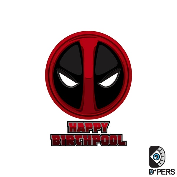 Birthday Deadpool SVG  Deadpool PNG Superhero Svg Baby Dead Svg Deadpool Circuit Digital VectorBirthday Boy Printable Shirt Digital Download