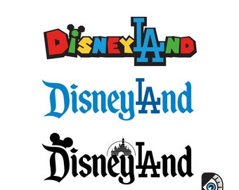 Disneyland Text SVG, Disneyland Alphabet SVG, Disneyland Font Svg, Super Mario Font SVG, Disneyland Word Symbol Svg, Vinyl Cut File Png