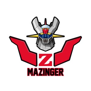 Mazinger Z SVG, Mazinger Retro SVG, Anime Retro, Mazinger Z comic-Vector Cut svg, jpg, png Digital Download Mazinga Z Graphic Print image 1