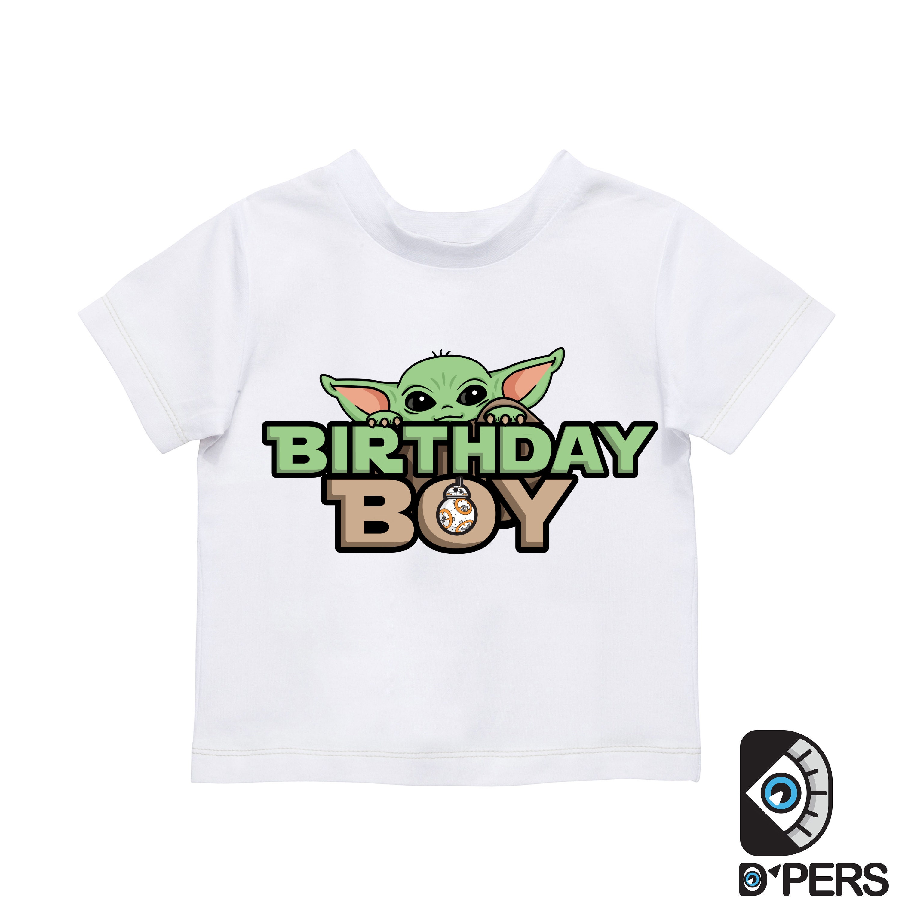 Star Wars Baby Yoda Birthday Boy SVG Digital Graphic - Etsy