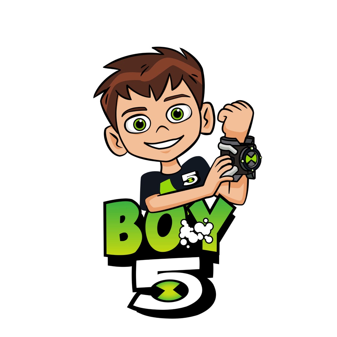 Ben 10 Birthday 5 Years Boy Bash An Epic Cartoon Adventure Graphic ben-10-birthday-5-years-boy-bash-an-epic-cartoon-adventure-graphic