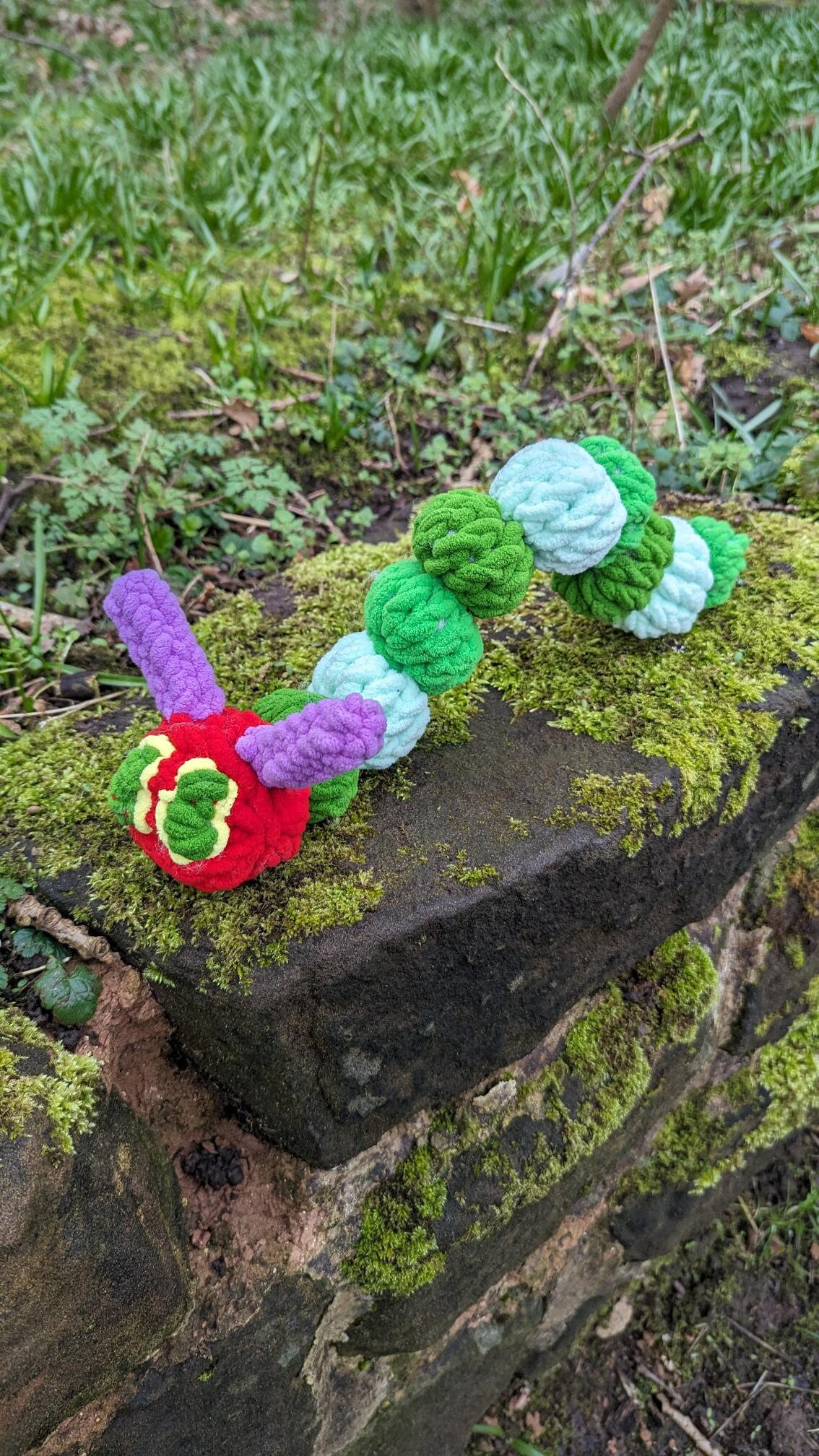 The Very Hungry Caterpillar Loom Knitting Pattern - Etsy