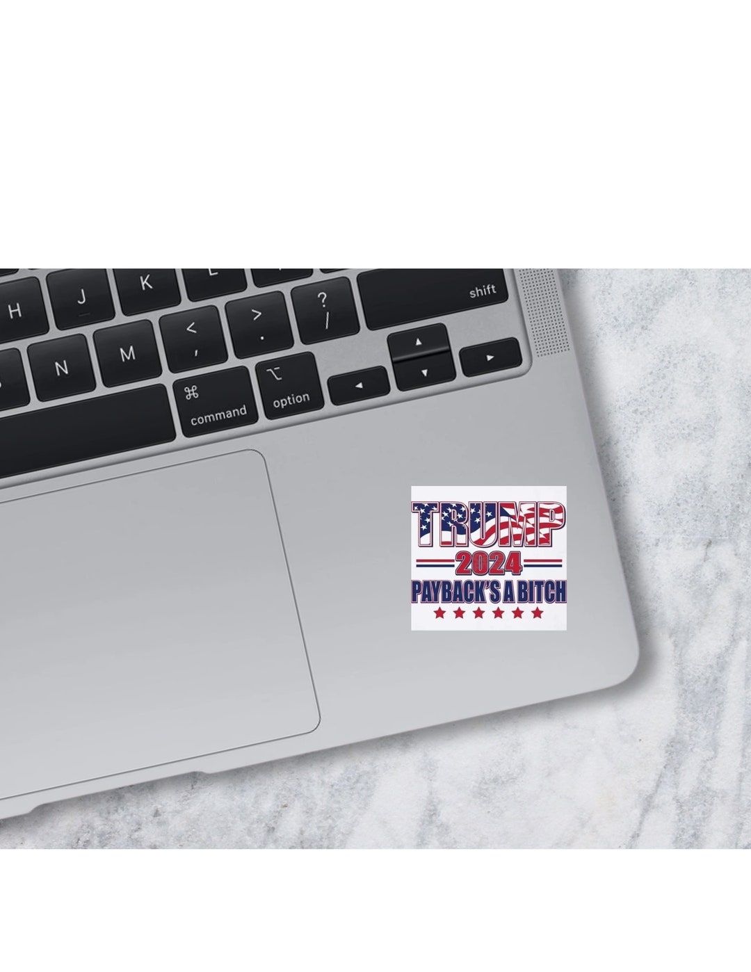 Trump 2024 Payback is a B Laminated Sticked Can Be Used on Cars