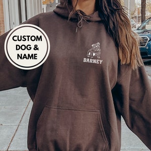 Sweat à capuche pour chien personnalisé Chemise pour animal de compagnie personnalisée Sweat à capuche pour animal de compagnie chien maman pull personnalisé pull pour chien sweat à capuche pour amoureux des chiens sweat à capuche pour chien personnalisé
