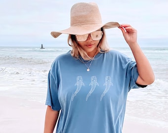 Whale Shark Shirt Coconut Girl Whale Shirt Shark Gifts Shark Lovers Shark Tshirt Whale Shark Gifts Whaleshark Gifts Ocean Inspired Style