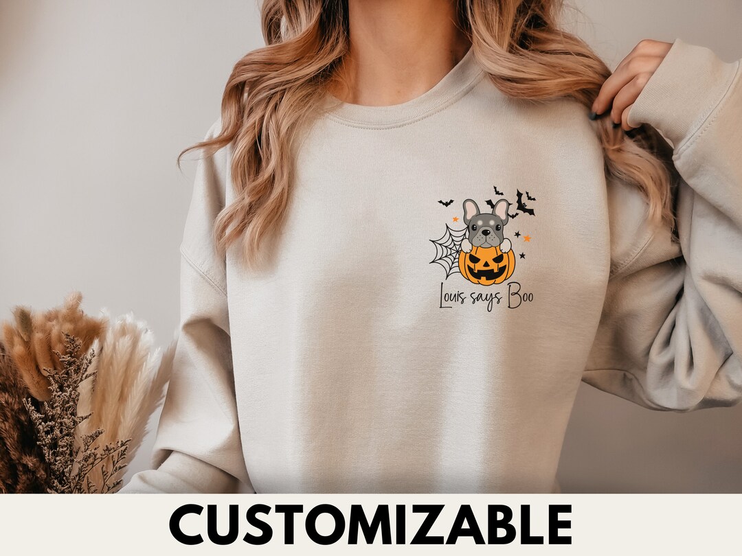 French Bulldog Shirt Dog Halloween Shirt Bulldog Sweatshirt Halloween