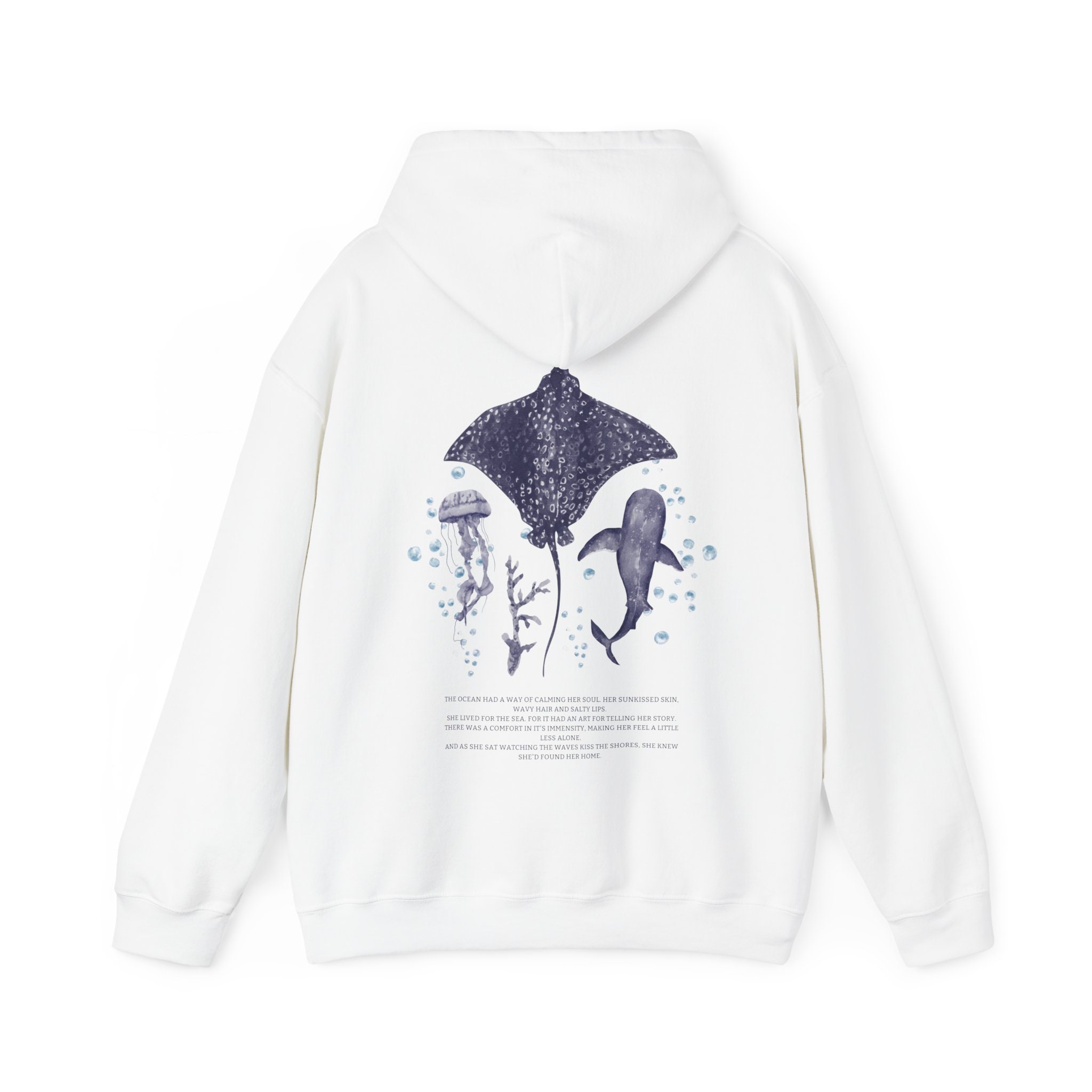 Jellyfish Pattern Print Women's Sweatshirt