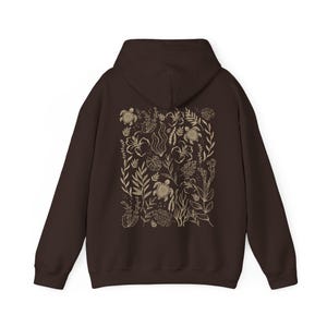 Sea Turtle Shirt Sea Turtle Hoodie Coconut Girl Hibiscus Turtle Lover Gift Sea Turtle Gifts Ocean Animal Shirt Womensclothing Granola Girl image 7