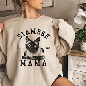 Siamese Cat Shirt Cat Themed Gifts Siamese Cat Gifts Siamese Cats Shirt Siamese Cats Cat Mama Shirt
