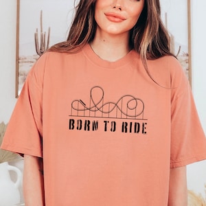 Rollercoaster T-shirt Gift For  Rollercoaster Lover Gift For Amusement Park Enthusiast Shirt for Thrill Seeker