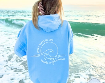 Sunset Hoodie Coconut Girl Clothes Beachy Hoodies Ocean Beach Hoodie Sunset Summer Hoodie Beach Sweatshirt Coconut Girl Sweatshirt