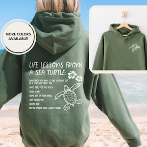 Sea Turtle Shirt Sea Turtle Hoodie Coconut Girl  Turtle Lover Gift Sea Turtle Gifts Ocean Animal Shirt Turtle Tshirt Granola Girl