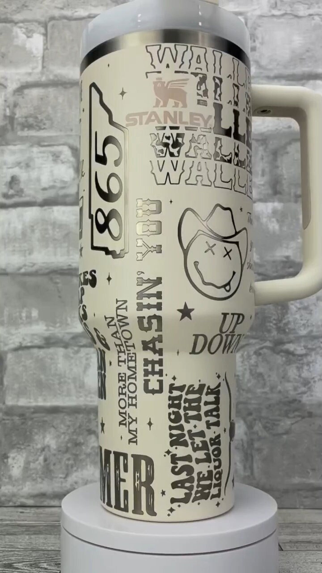 Geavonyg Becherhalter Für 30 Unzen Tassen - Ergonomischer Doppelring Griff