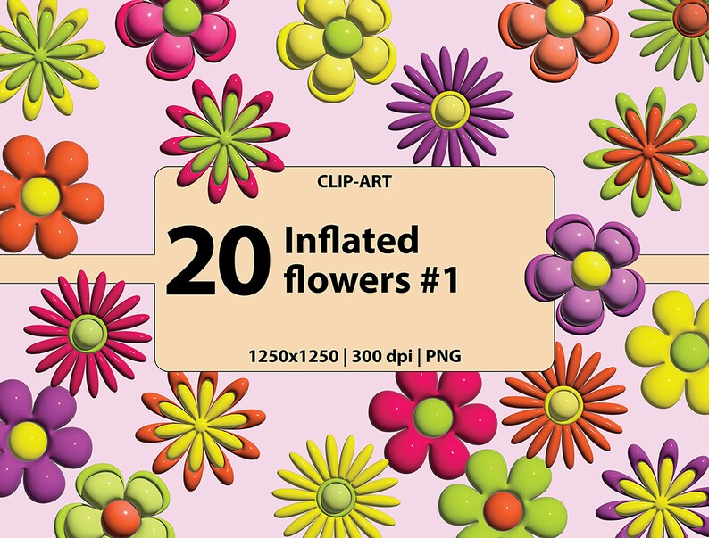 20 Images of Inflated Flowers Png Transparent Background Can Be Used as
