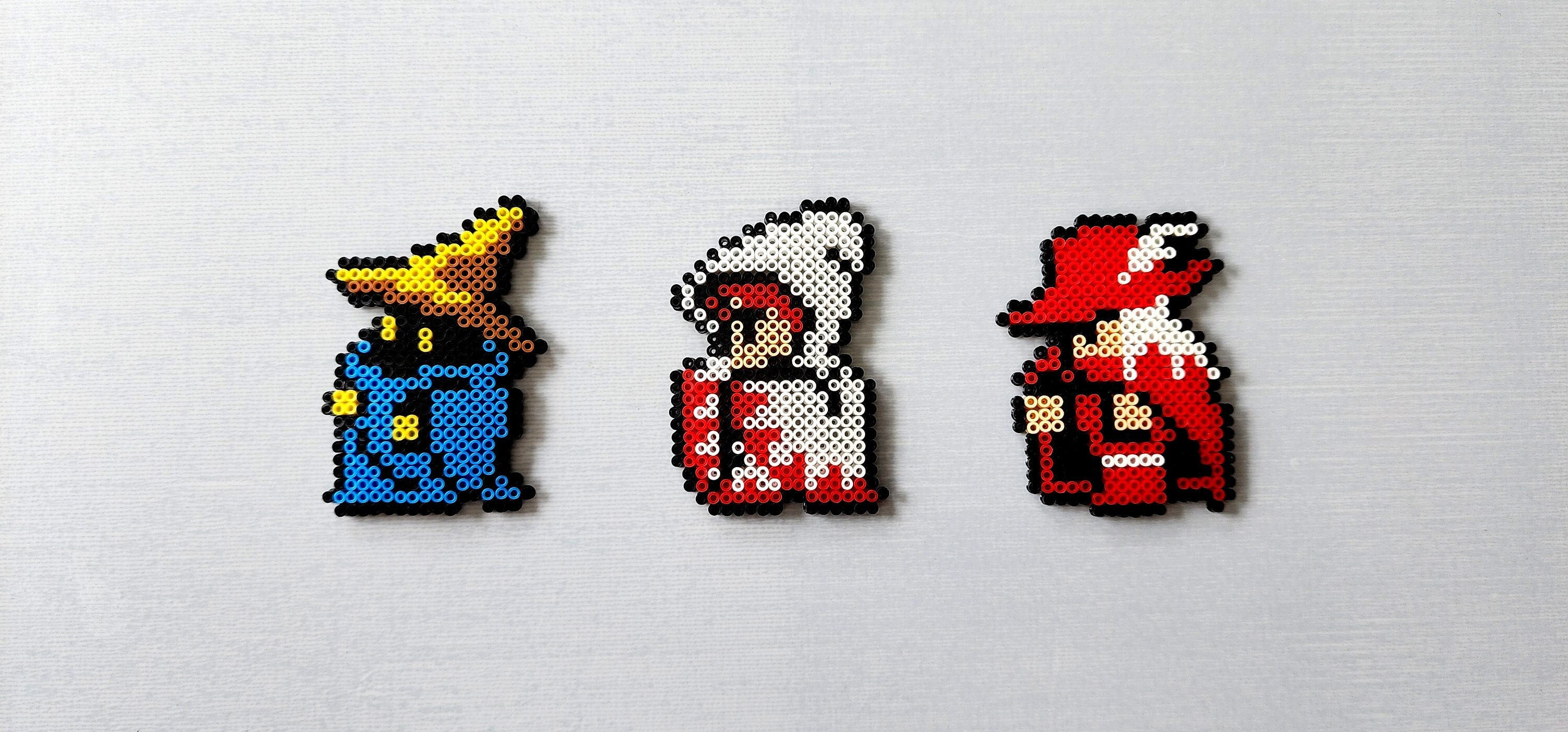 FF White Mage Perler Beads (mini) by ainhi90 on DeviantArt