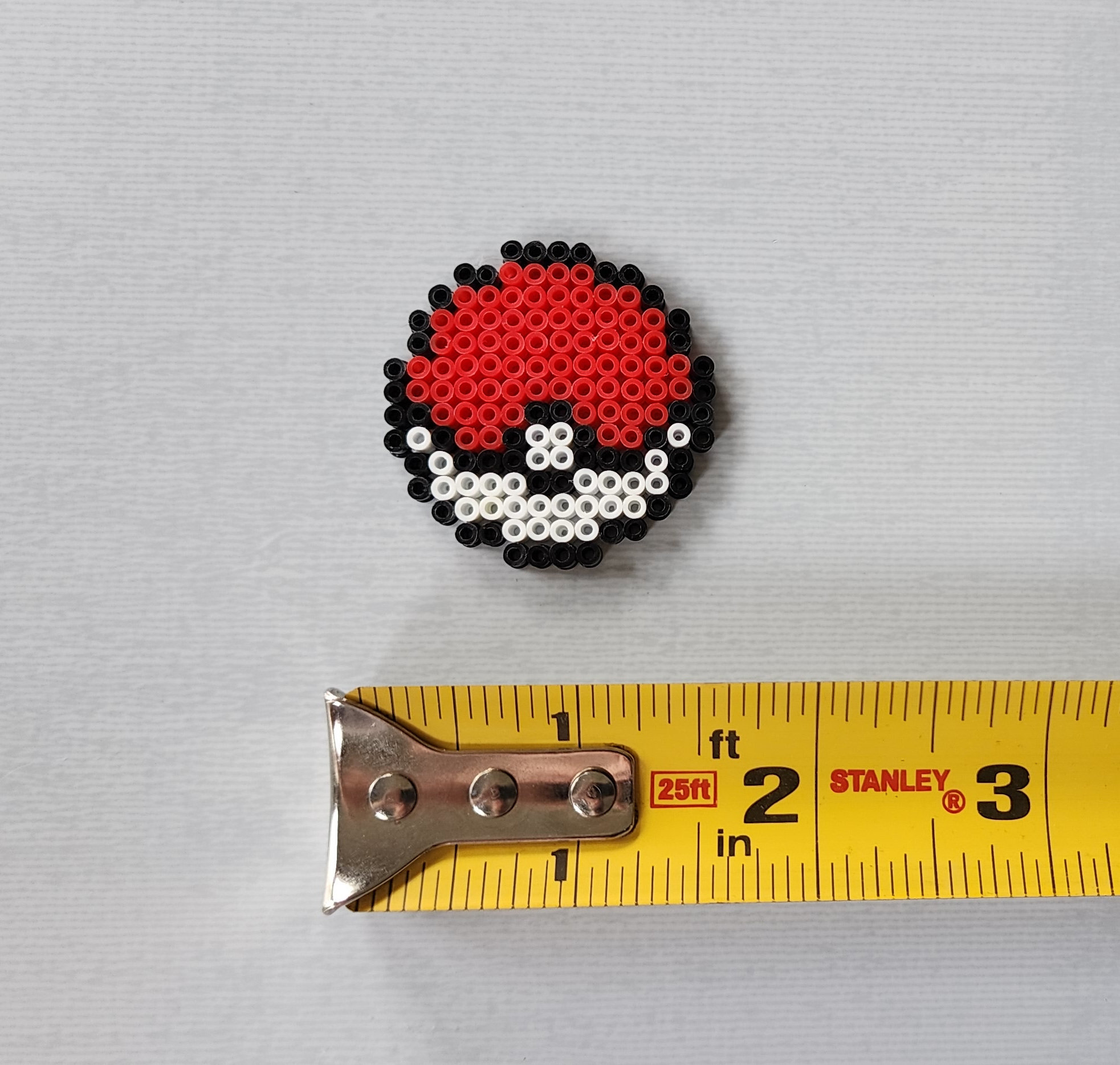 Pokéballs Using Mini Perler Beads Magnet Options Pokéball - Etsy