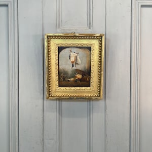 Antique Georgian Oil Painting: Game Bird Still Life, Gilt Frame