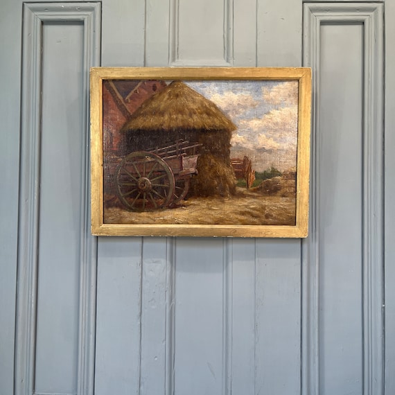 古い 油彩 油絵 古道具 アンティーク アート 戦前戦後 戦前？ 古い 板絵 油彩 油絵 古道具 アンティーク 戦前？ 古い