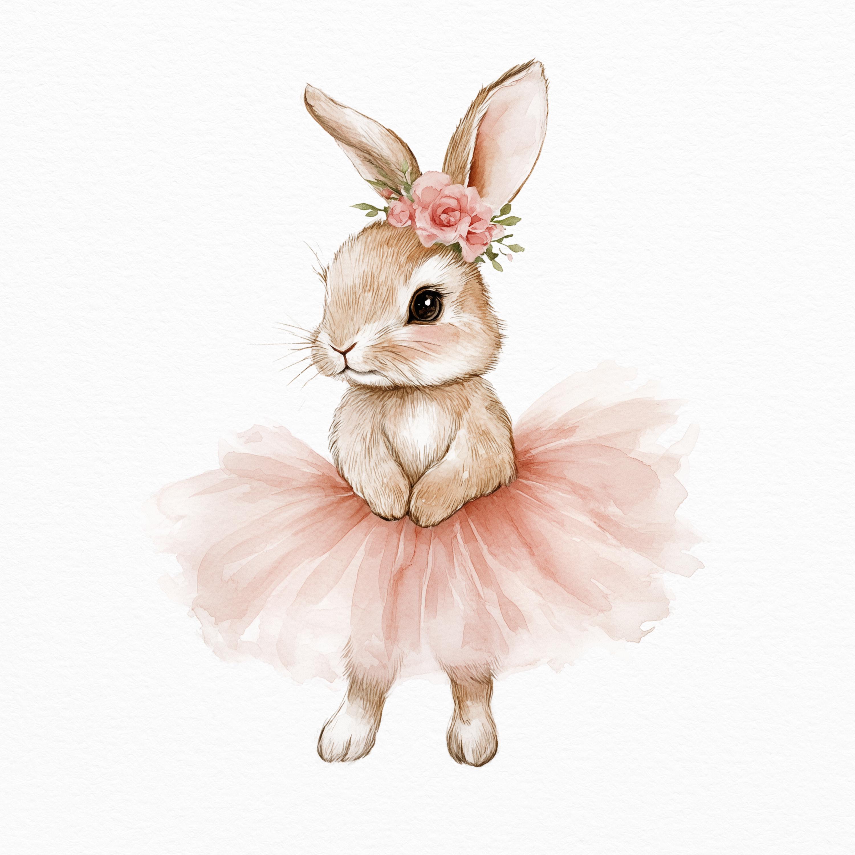 strapless open back dress Pre OrderGirls Spring and Summer ChickEaster Bunny Print Dress