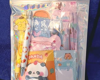 Bolsas sorpresa de artículos de papelería Sanrio/Kawaii