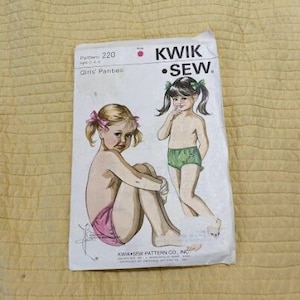 KWIK Sewing Pattern 207 Misses' Ladies Panties, Flared Legs, Underwear –  grammasbestbynancy