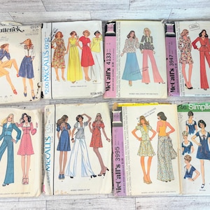 Vintage 1970's Sewing Patterns – Misses' Separates YOUR CHOICE