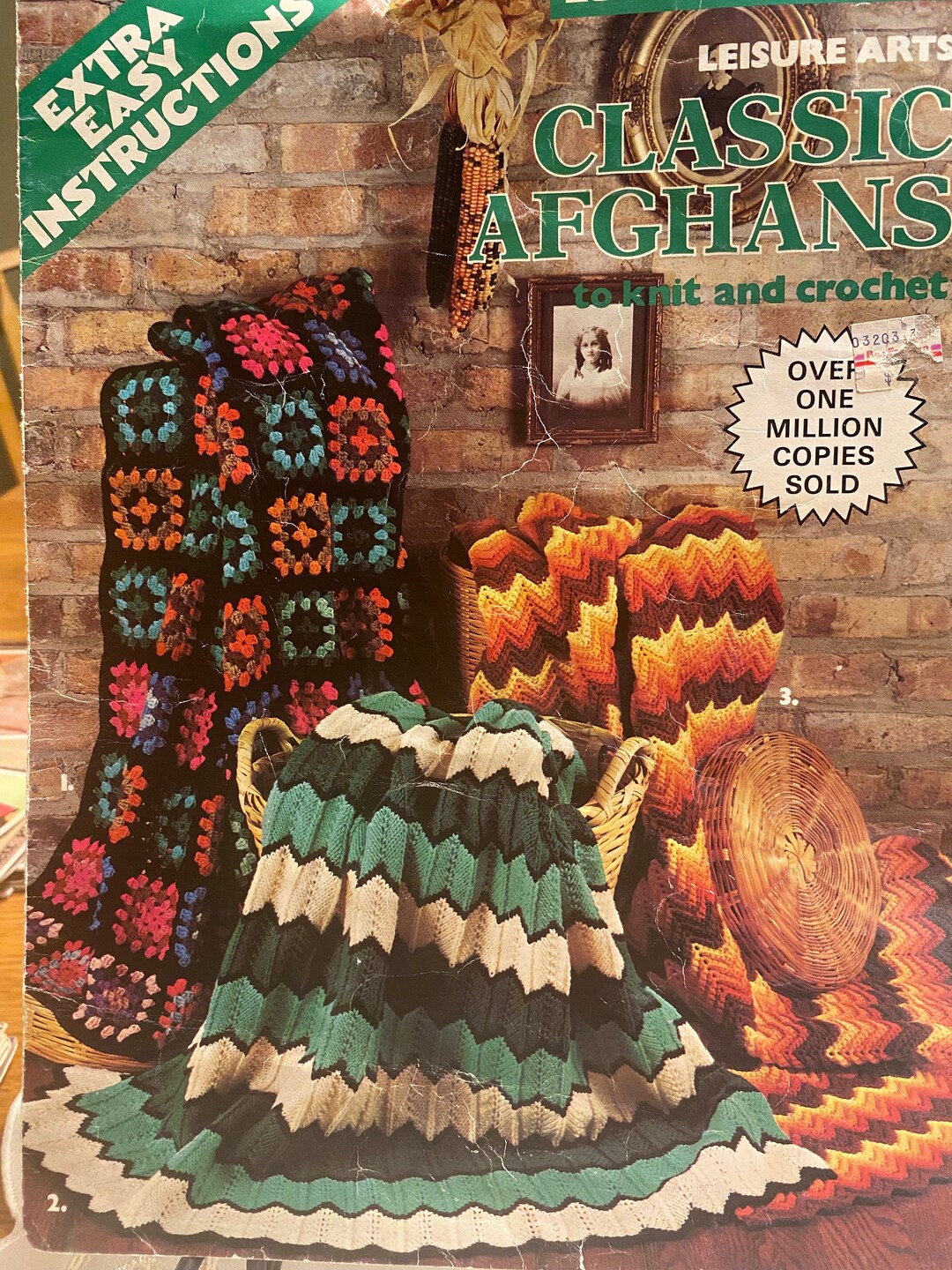 Vintage Afghans Patterns 2 Classic Crochet Patterns, Leisure Arts
