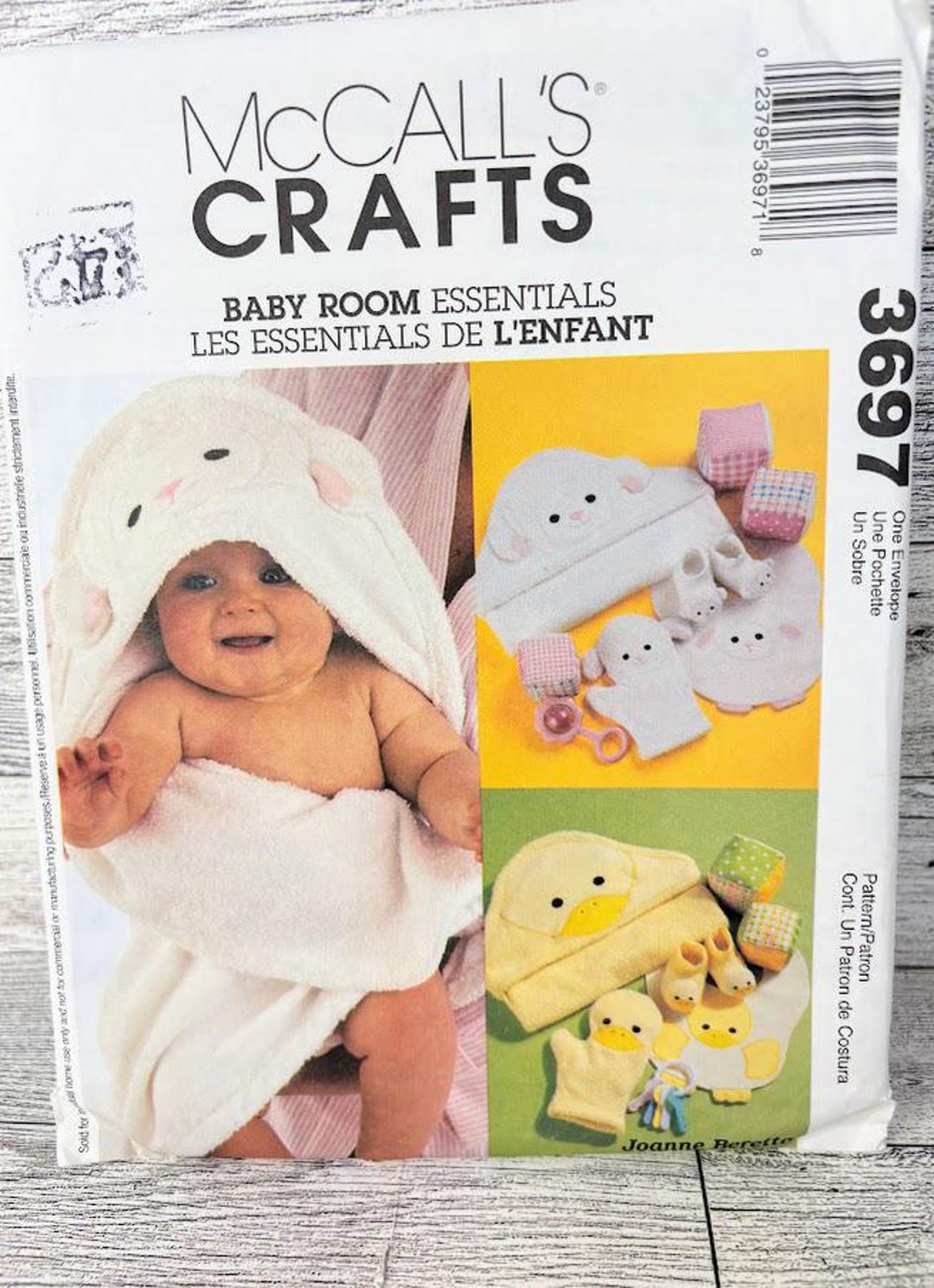 2002 Mccalls Sewing Pattern No. 3697 - Baby Room Essentials - Etsy