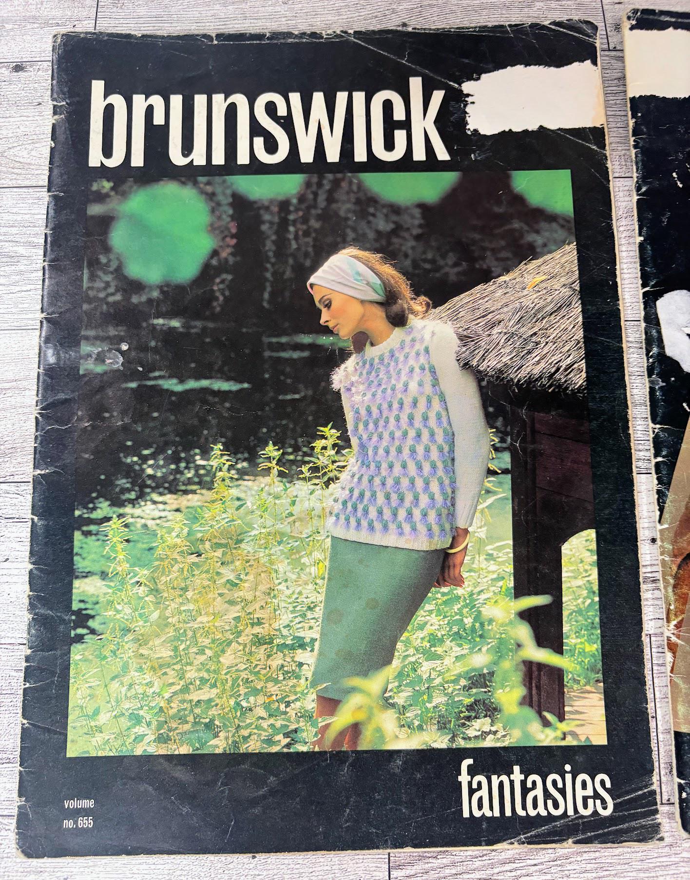Brunswick 1960's Knitting Pattern Booklet - Fantasies, Volume 655 - Etsy