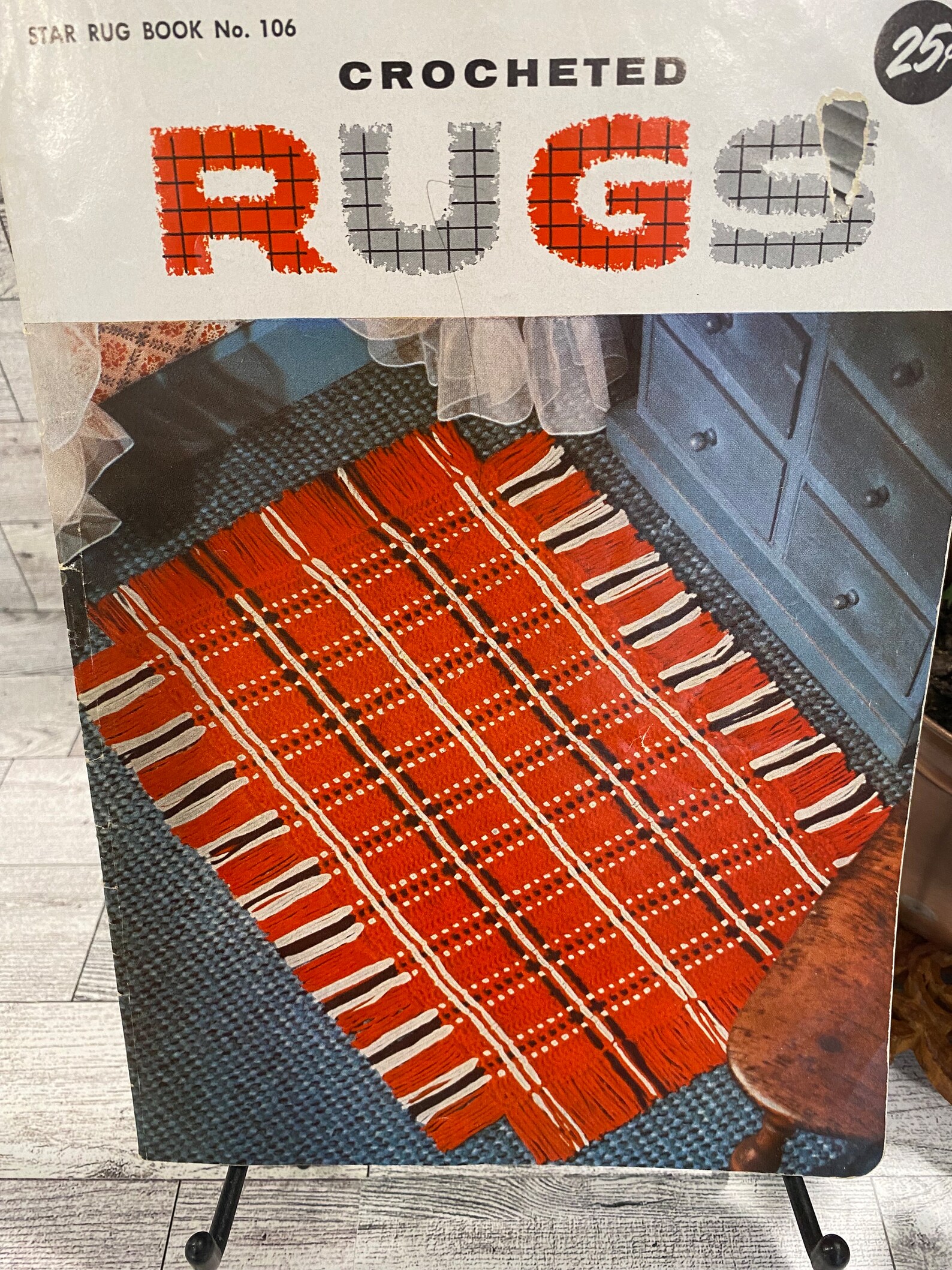 Vintage Crocheted Rugs 1950’s Booklet - Star Rug Book No. 106 - Etsy