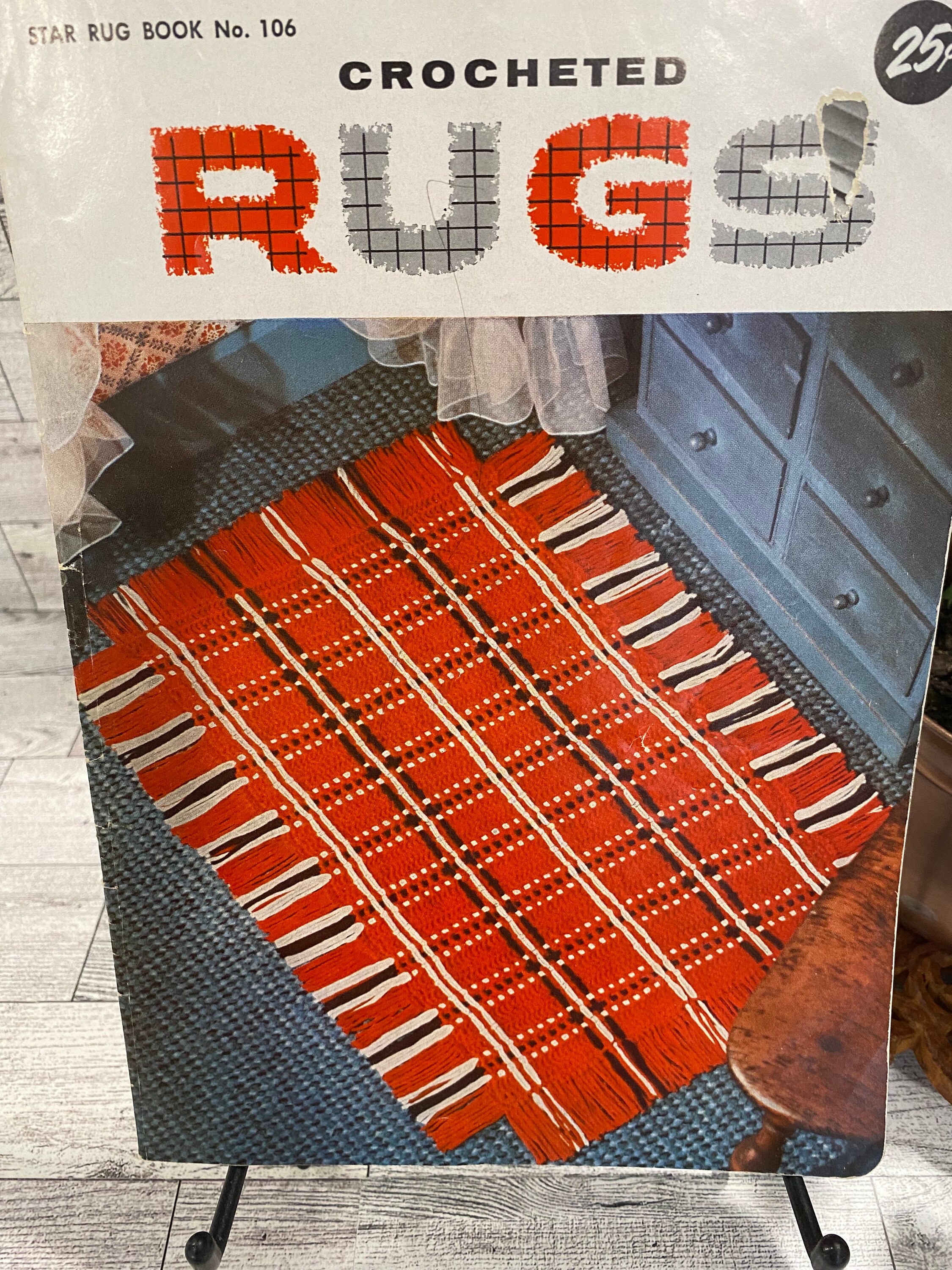 Vintage Crocheted Rugs 1950’s Booklet - Star Rug Book No. 106 - Etsy