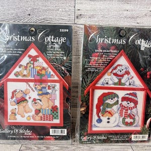 Vintage Bucilla Gallery of Stitches Cross Stitch Kits - YOUR CHOICE