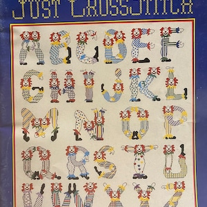 Vintage Just Cross Stitch Magazine - September-October, 1986