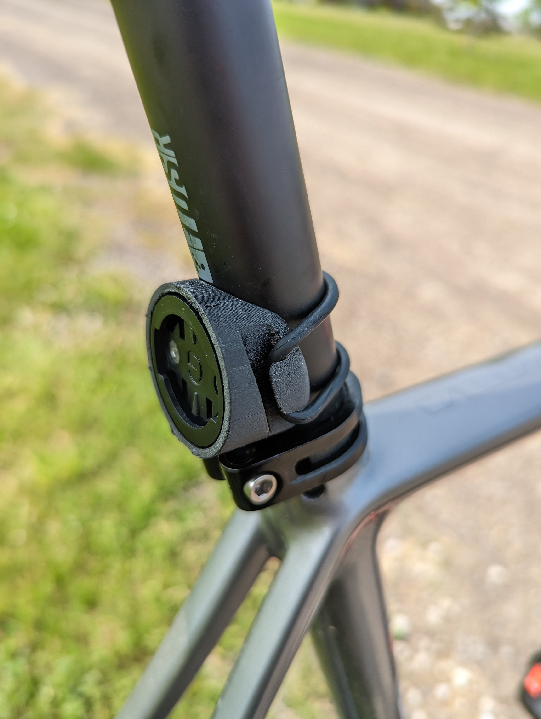 Low Profile Garmin Varia Mount - Etsy