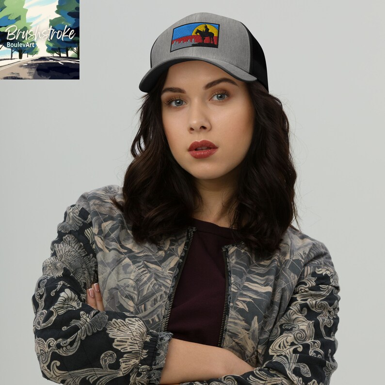 KC Scout Trucker Hat: Kansas City Skyline Cap image 9