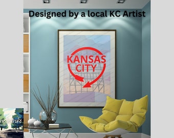 Kansas City Western Auto Art Print: Iconic KC Landmark